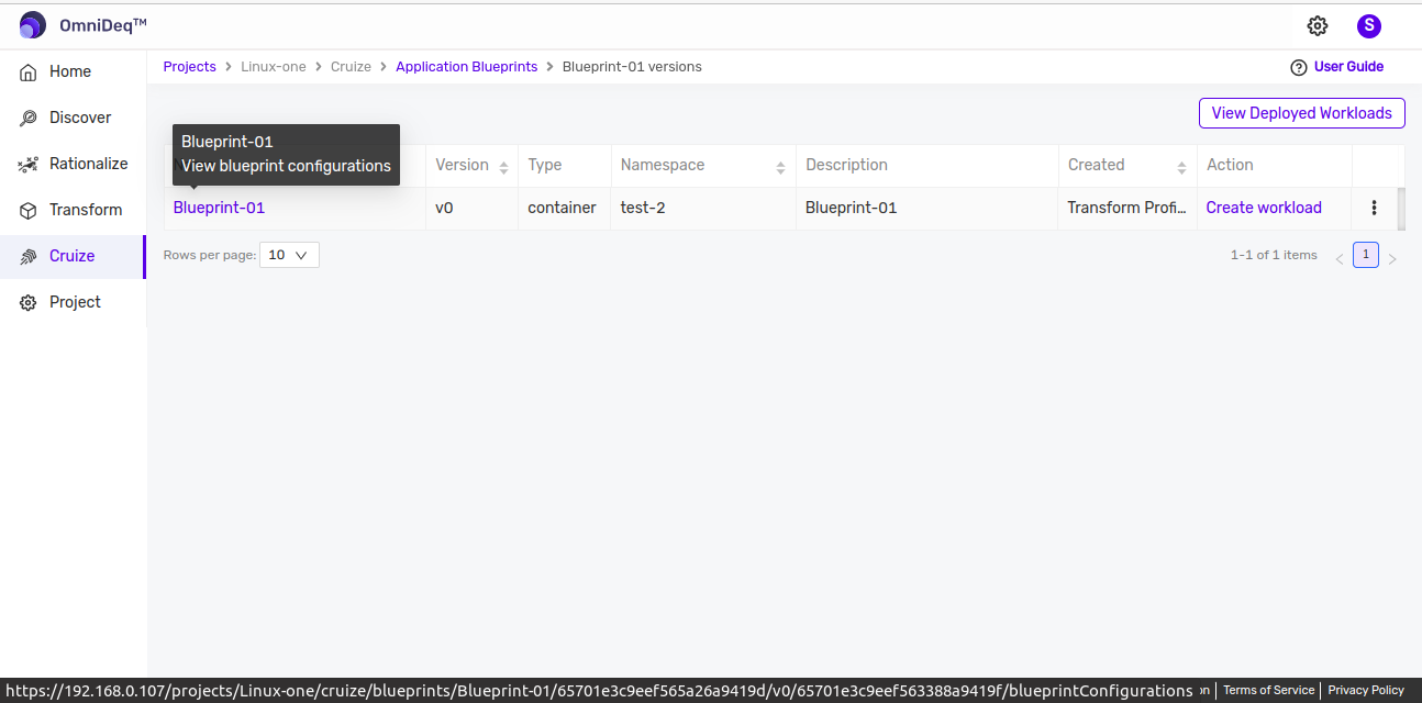 Cruize deployments