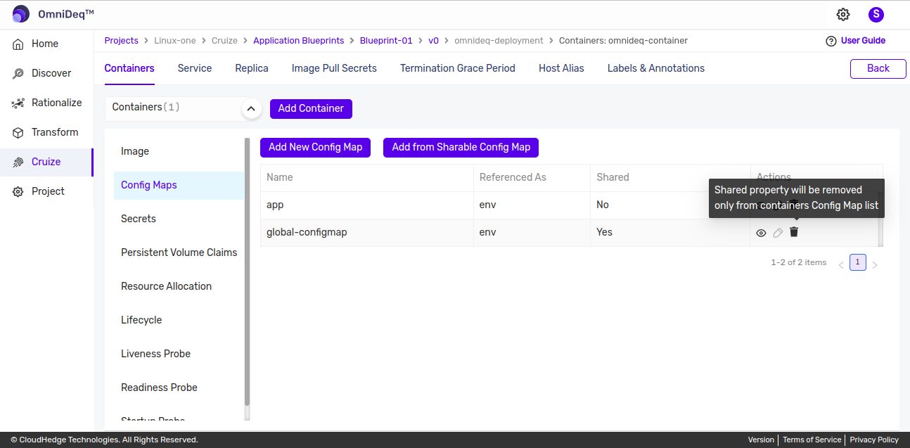 Config Maps