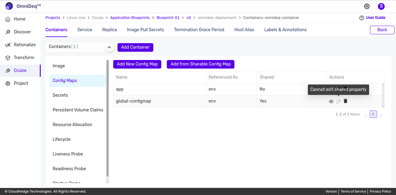 Config Maps
