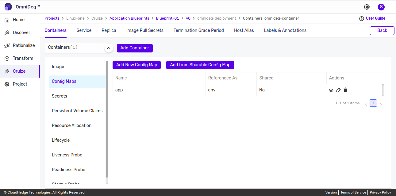 Config Maps