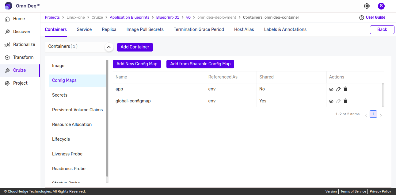 Config Maps
