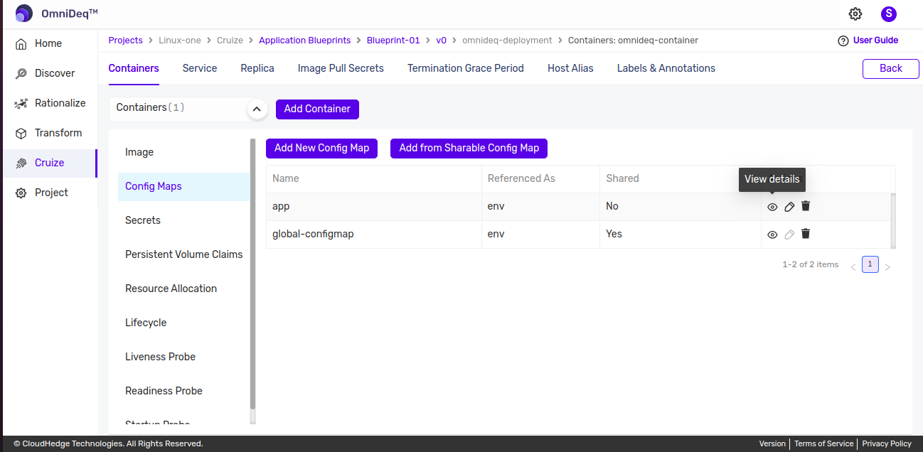 Config Maps