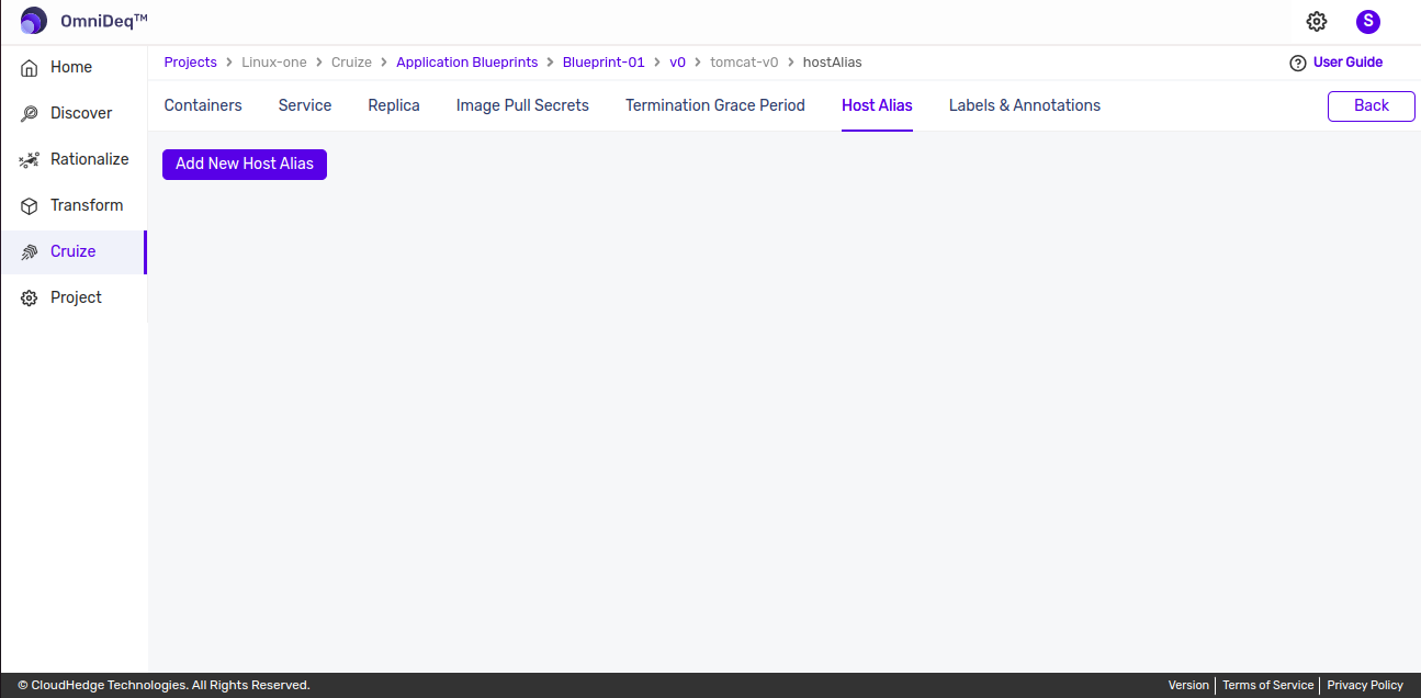 Add Host Alias
