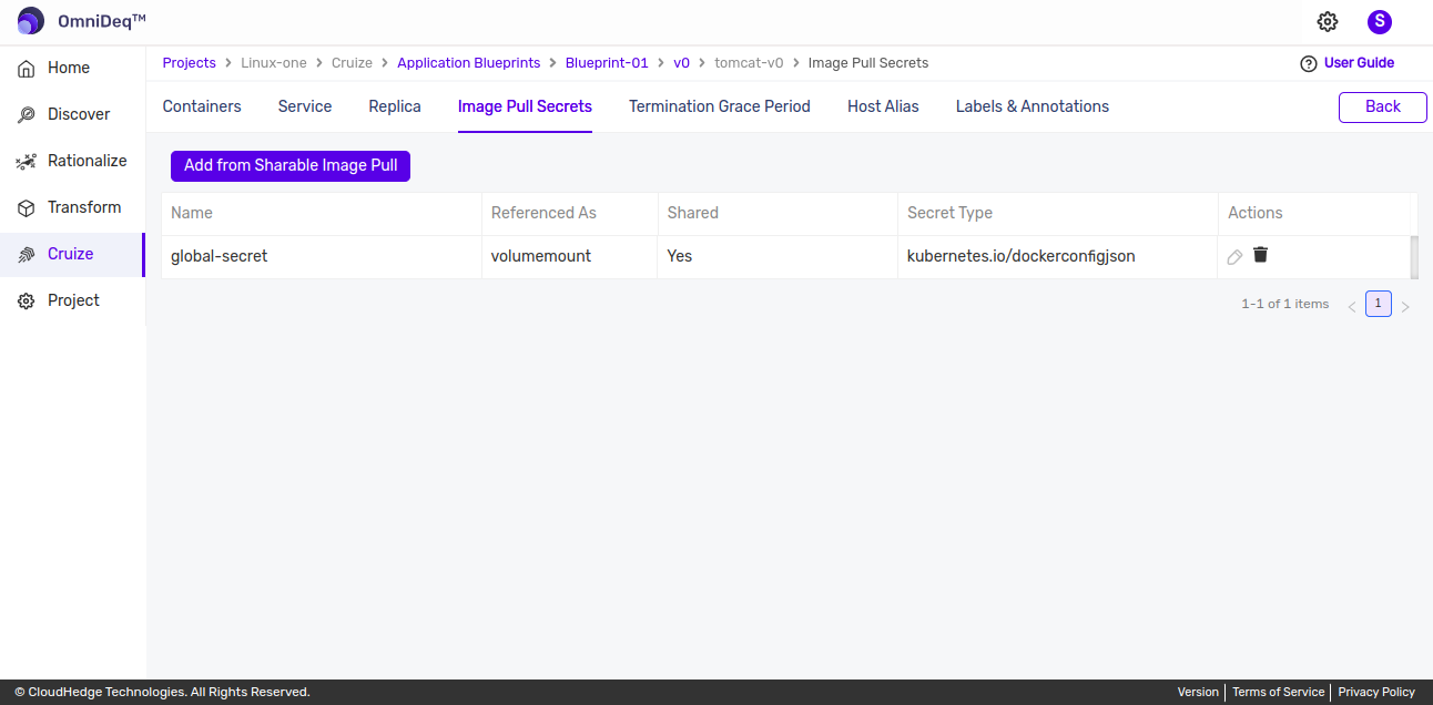 Add Image Pull Secret