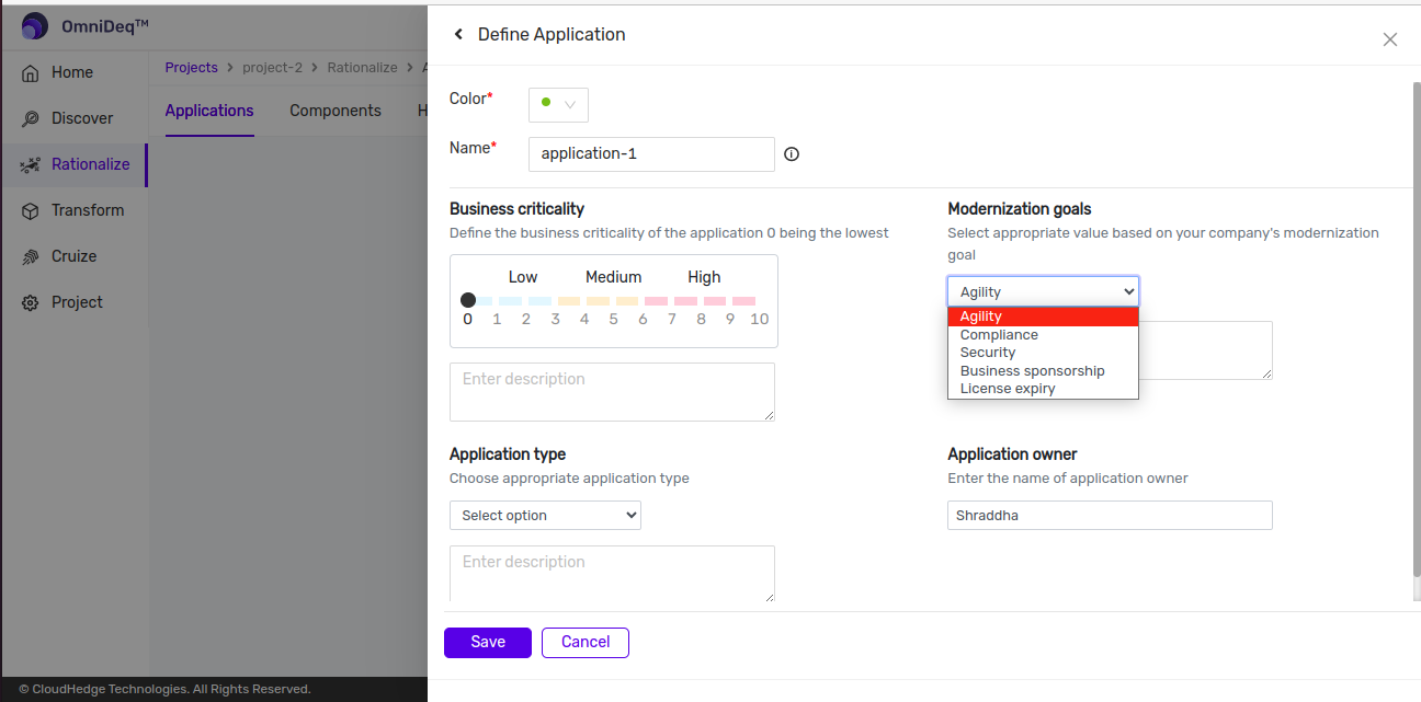 Application Modernization Goal