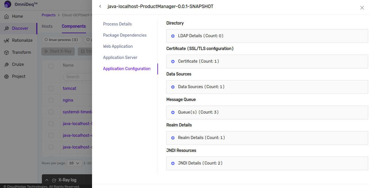 Discover Tomcat Application Configuration Details