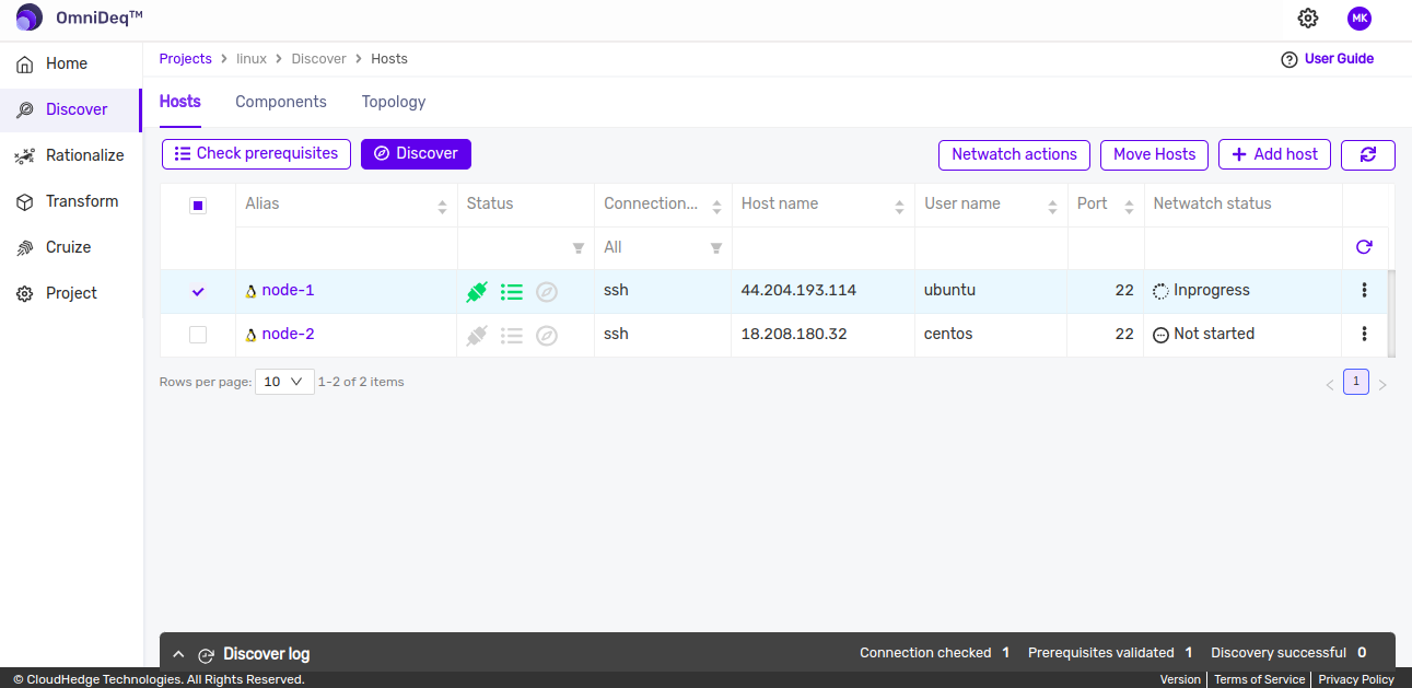 Netwatch in progress