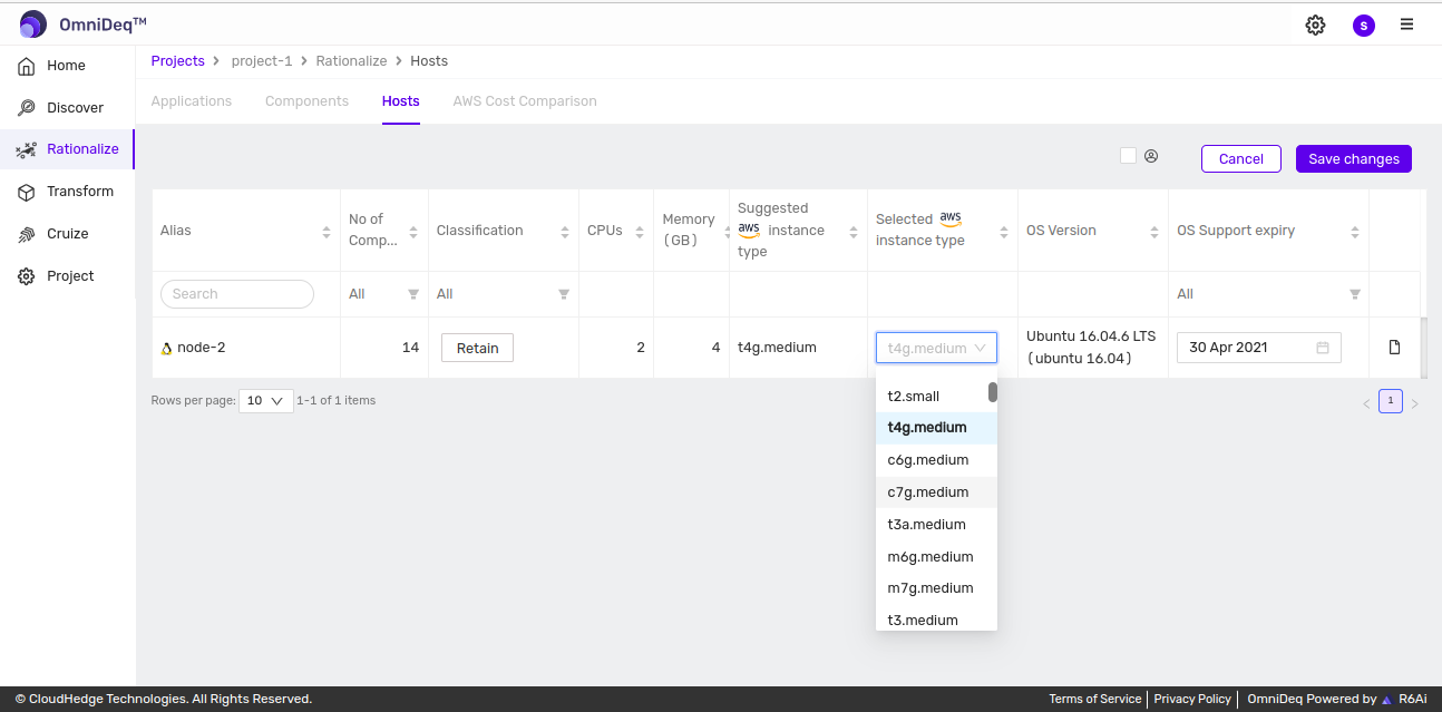 Host-change-instance-type