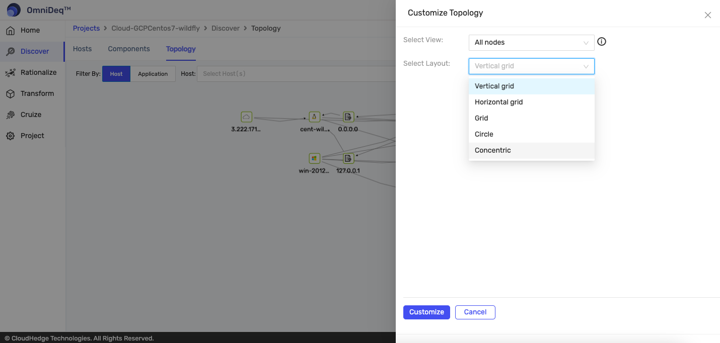 Customize dropdown layout