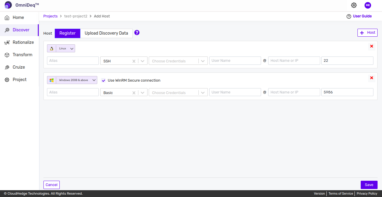 Add Multiple Hosts