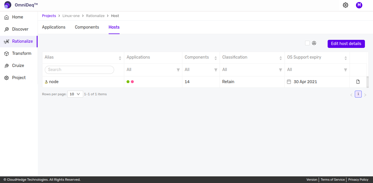 Click host