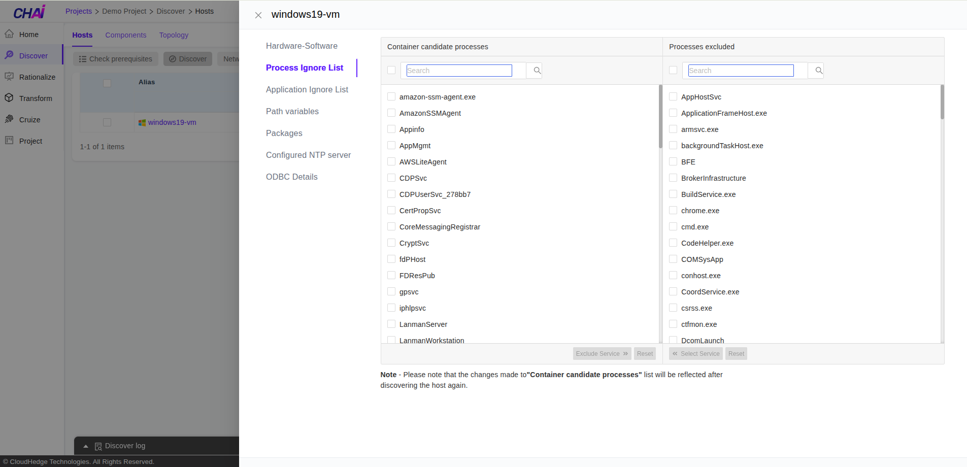 Windows Ignore List To Edit