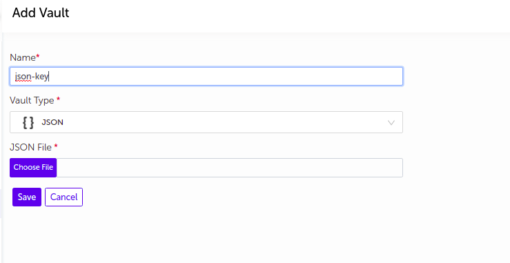 Json Vault