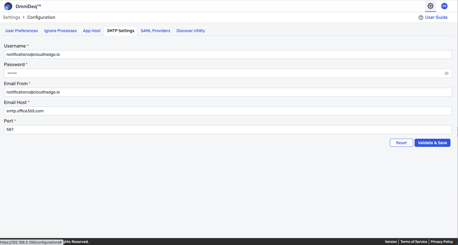 smtp-settings