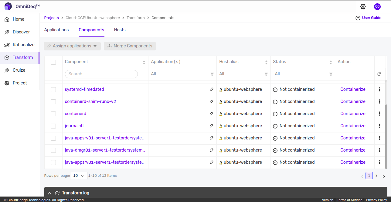 Customize Build Image Button