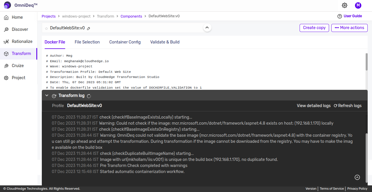 Build Container Image