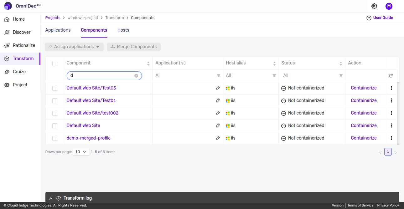 Merge Profiles