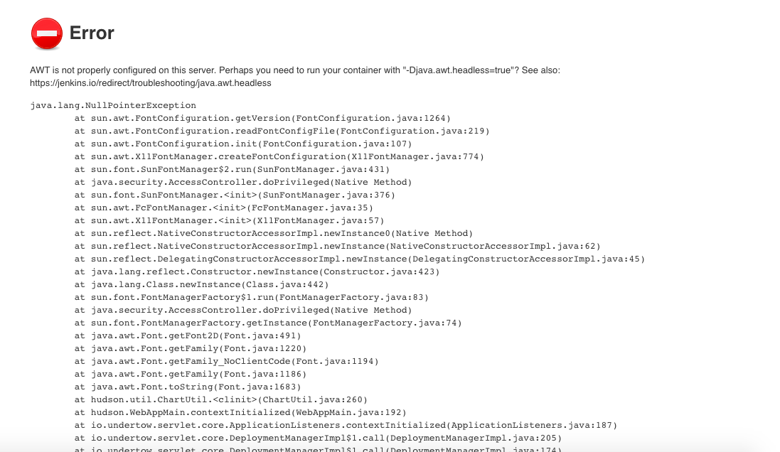 Jenkins Failed